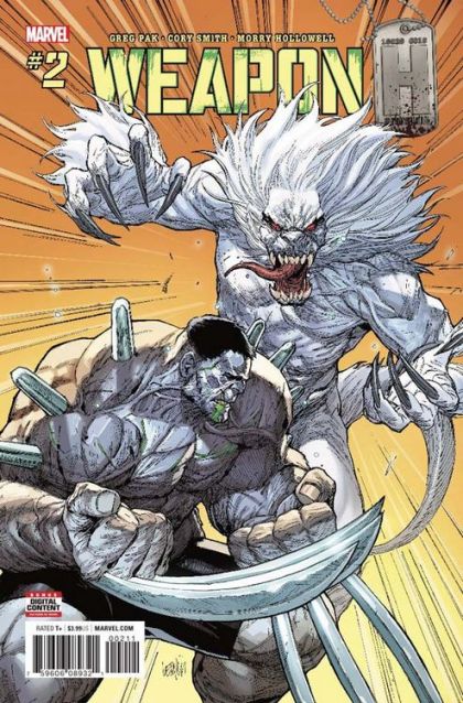 Weapon H #2A Regular Leinil Francis Yu Cover