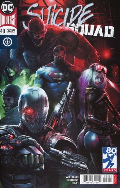 Suicide Squad, Vol. 4 #40B Variant Francesco Mattina Cover