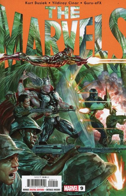 The Marvels #9A Regular Alex Ross Cover