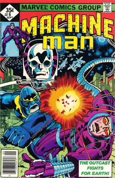 Machine Man, Vol. 1 #6A Whitman Variant