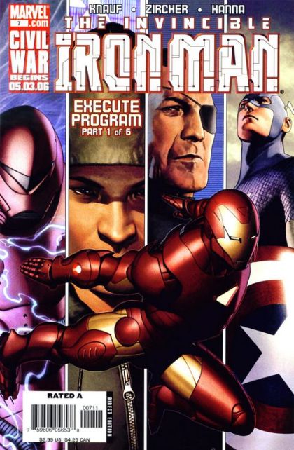 Iron Man, Vol. 4 #7A Direct Edition