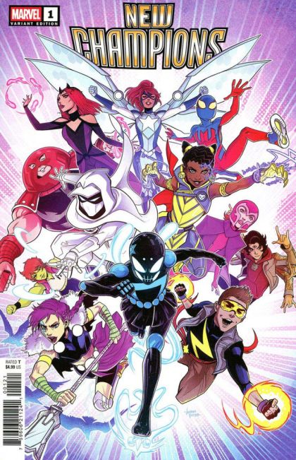 New Champions #1B Luciano Vecchio Promo Variant