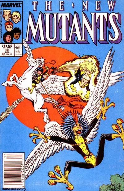 New Mutants, Vol. 1 #58B Newsstand Edition