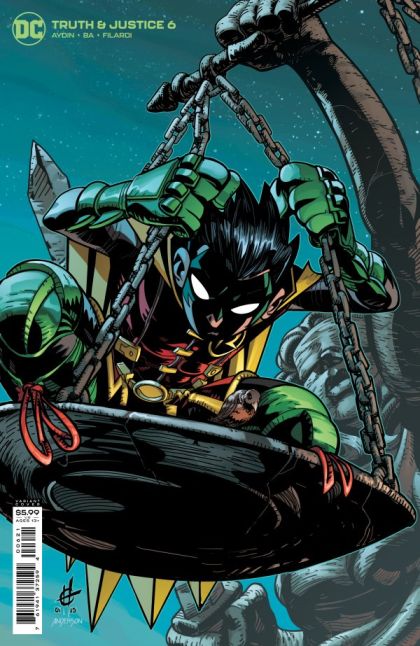 Truth & Justice #6B Variant Damion Scott Card Stock Cover