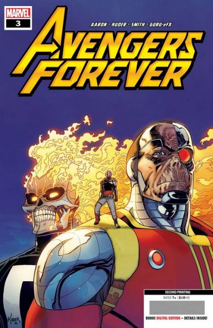 Avengers Forever, Vol. 2 #3C 2nd Printing Aaron Kuder Variant
