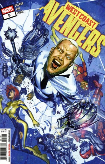 The West Coast Avengers, Vol. 4 #5A Ben Harvey Regular