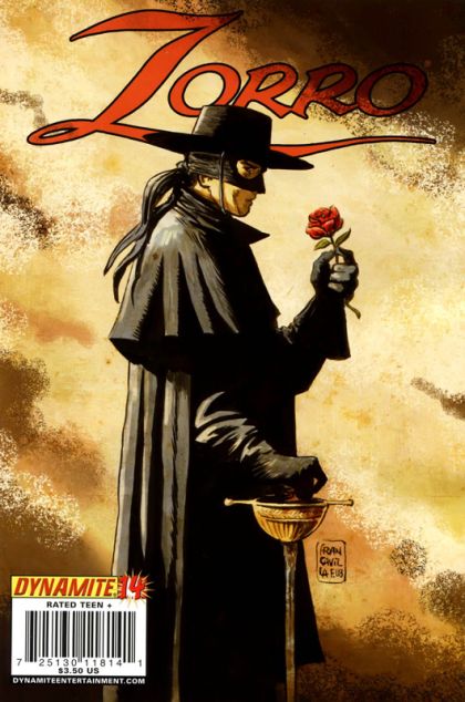 Zorro #14B Francesco Francavilla Variant Cover