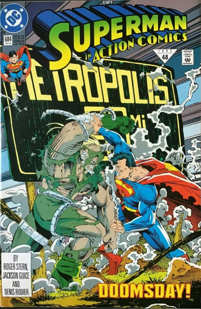 Action Comics, Vol. 1 #684A Direct Edition