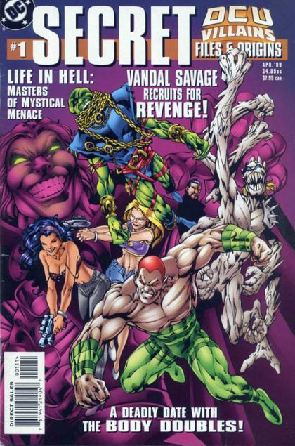 DCU Villains Secret Files #1 Direct Edition