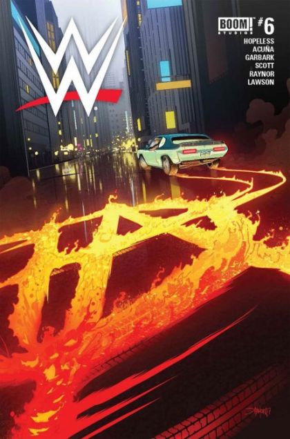 WWE #6A Regular Dan Mora Cover