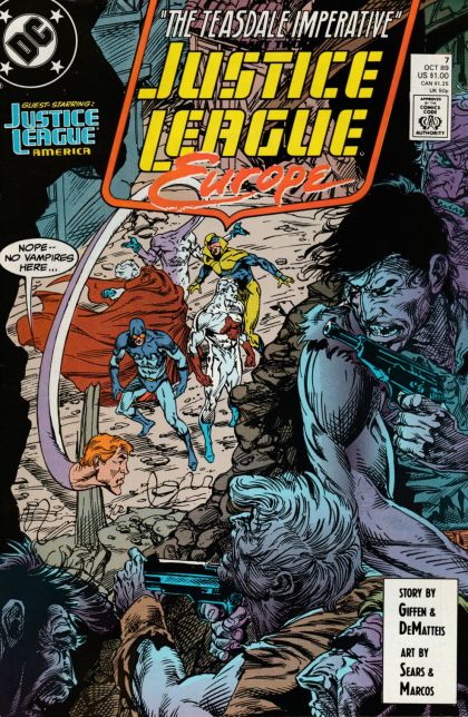 Justice League Europe / International #7A Direct Edition