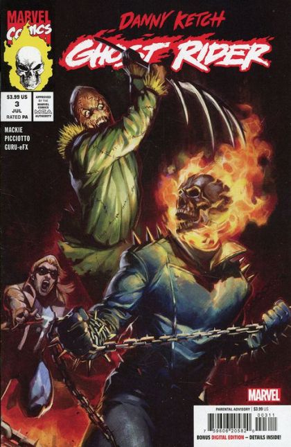Danny Ketch: Ghost Rider #3A Ben Harvey Regular