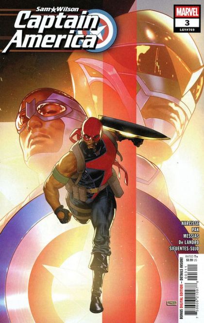 Sam Wilson: Captain America #3A Taurin Clarke Regular