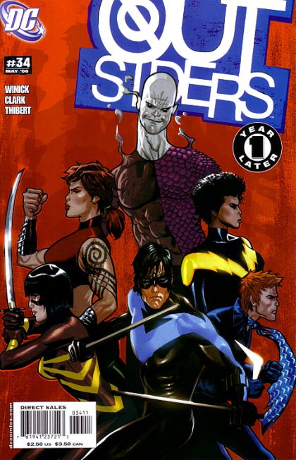 Outsiders, Vol. 3 #34A Direct Edition