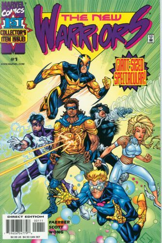 The New Warriors, Vol. 2 #1A Direct Edition