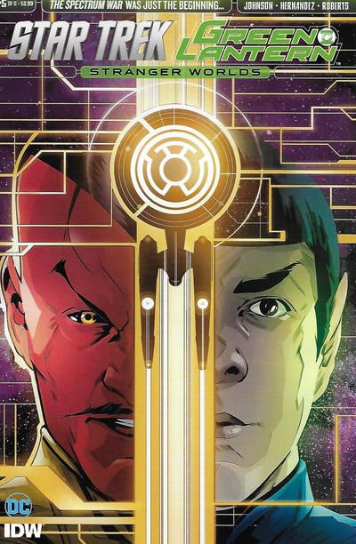 Star Trek / Green Lantern, Vol. 2 #5A Regular Angel Hernandez Cover