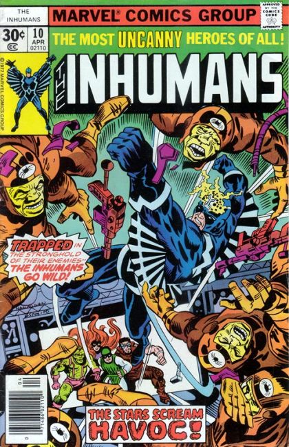Inhumans, Vol. 1 #10A Newsstand Edition