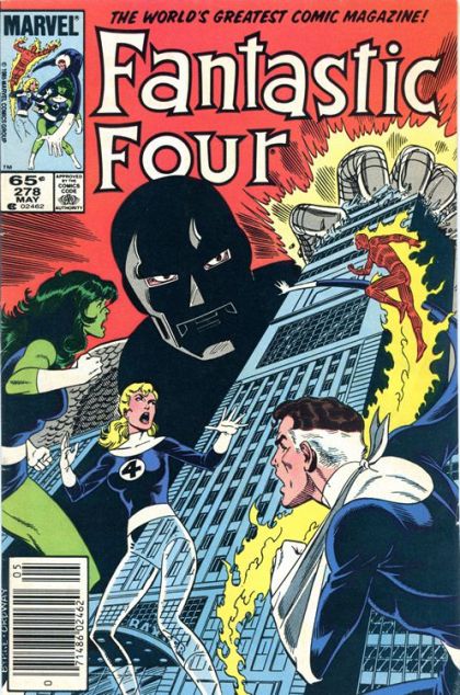Fantastic Four, Vol. 1 #278B Newsstand Edition