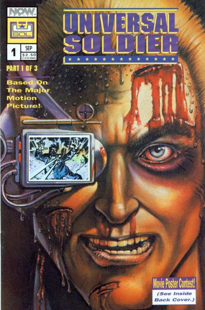Universal Soldier #1A Painted cover