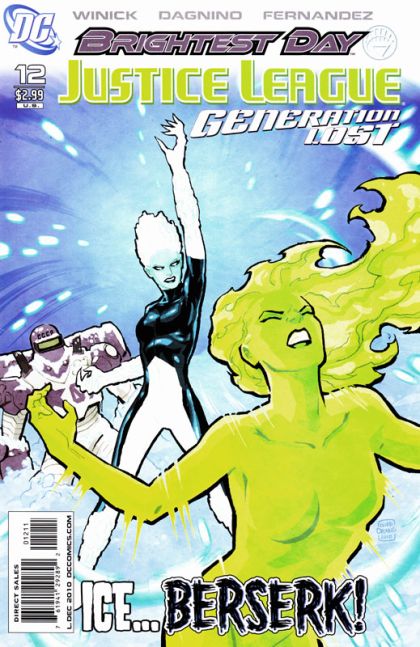 Justice League: Generation Lost #12A Cliff Chiang Regular Cover