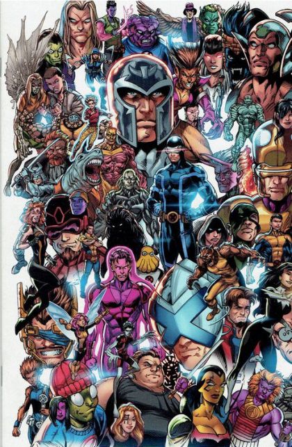 X-Men, Vol. 4 #1E Mark Bagley Every Mutant Ever Connecting Variant