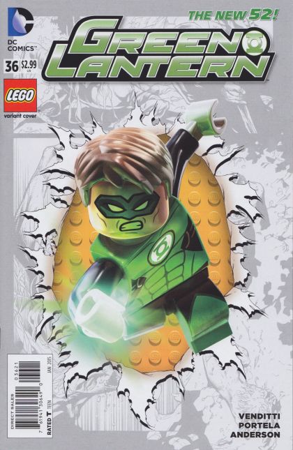Green Lantern, Vol. 5 #36B LEGO Variant