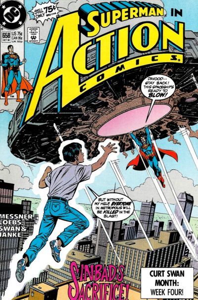 Action Comics, Vol. 1 #658A Direct Edition