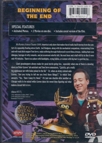 Mystery Science Theater 3000: The Beginning Of The End - DVD