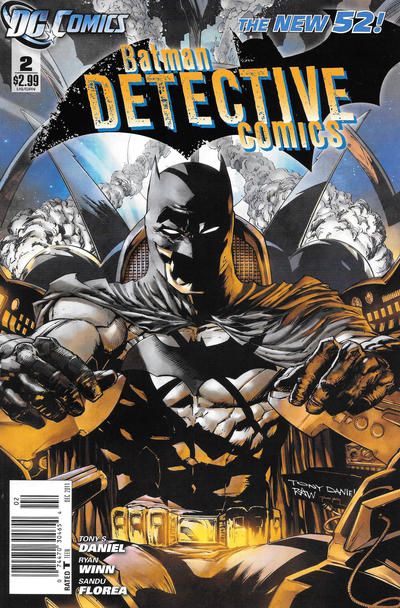 Detective Comics, Vol. 2 #2B Tony S. Daniel Newsstand