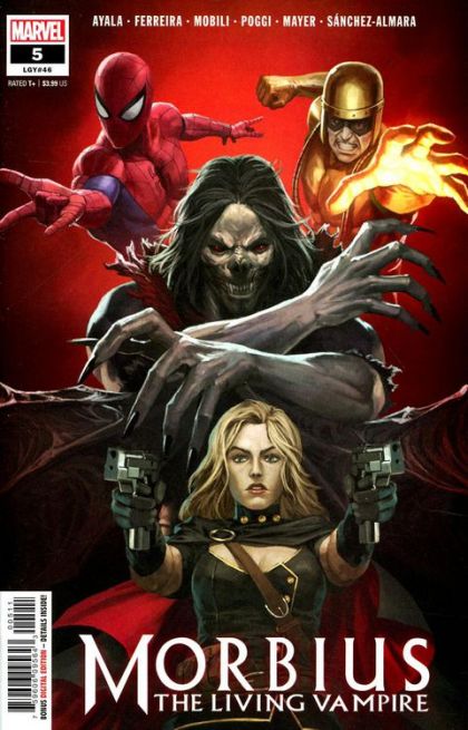 Morbius: The Living Vampire, Vol. 3 #5A Regular Skan Cover