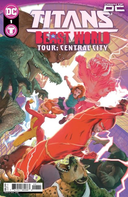 Titans: Beast World Tour - Central City #1A Mikel Janin Regular