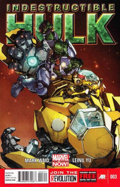 Indestructible Hulk #3A Regular Leinil Francis Yu Cover