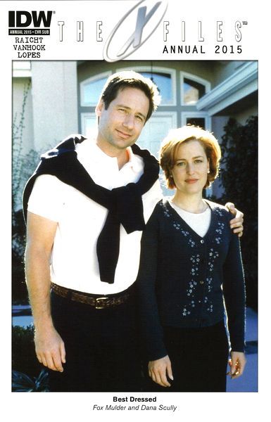 X-Files Annual 2015 #1B Subscription Cover