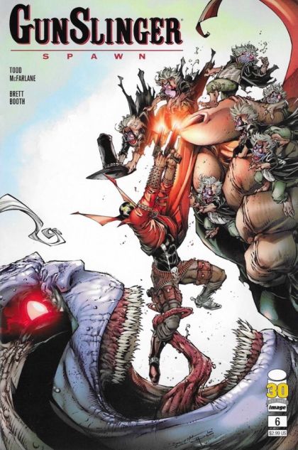 Gunslinger Spawn #6A Brett Booth Cover