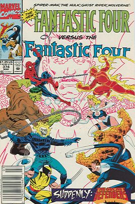 Fantastic Four, Vol. 1 #374B Newsstand Edition