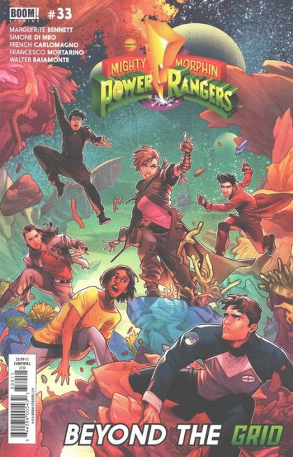 Mighty Morphin Power Rangers, Vol. 1 (Boom! Studios) #33A Jamal Campbell Regular