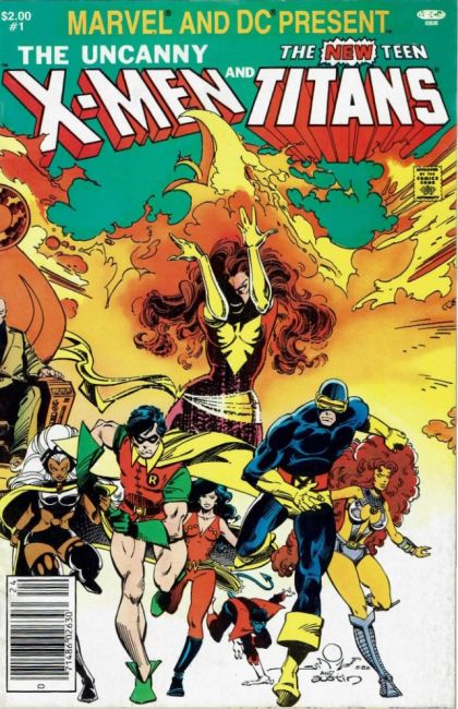 The Uncanny X-Men and the New Teen Titans #1B Newsstand Edition