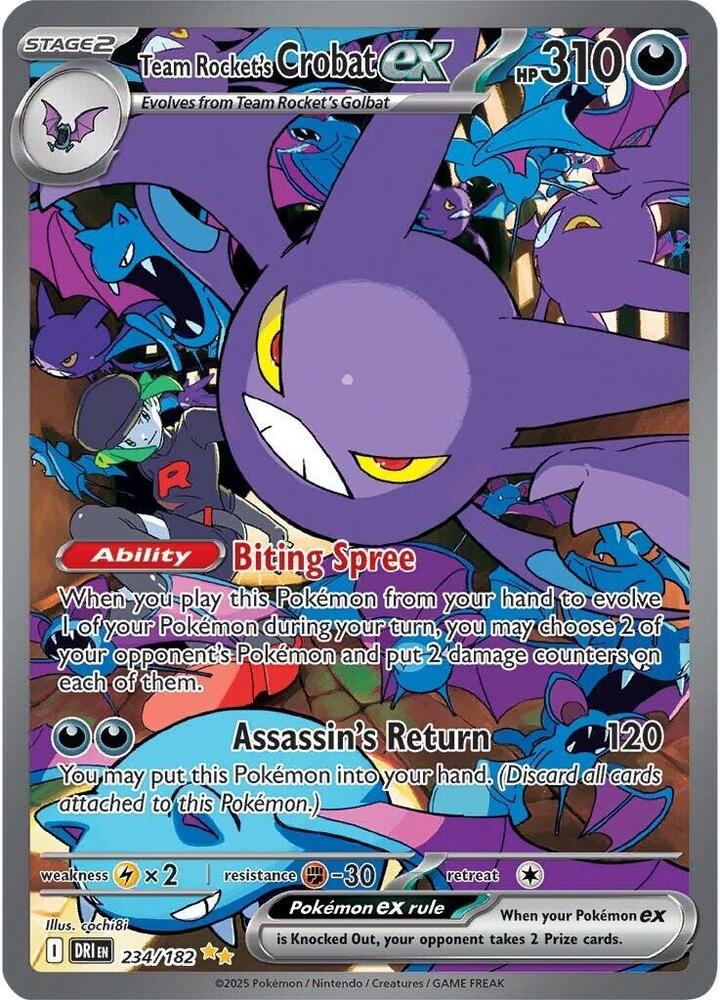 Team Rockets Crobat EX