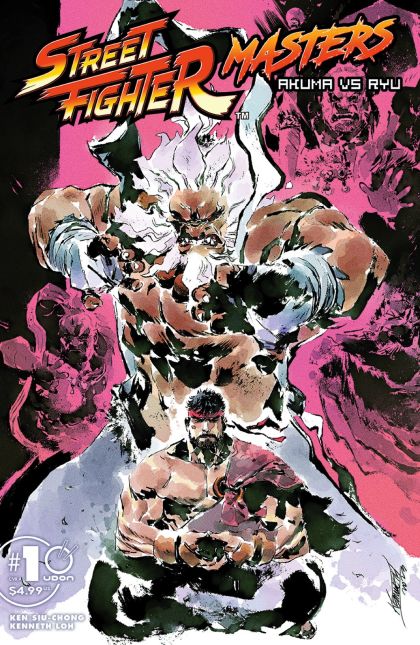 Street Fighter Masters: Akuma vs. Ryu #1A Kenneth Loh Regular