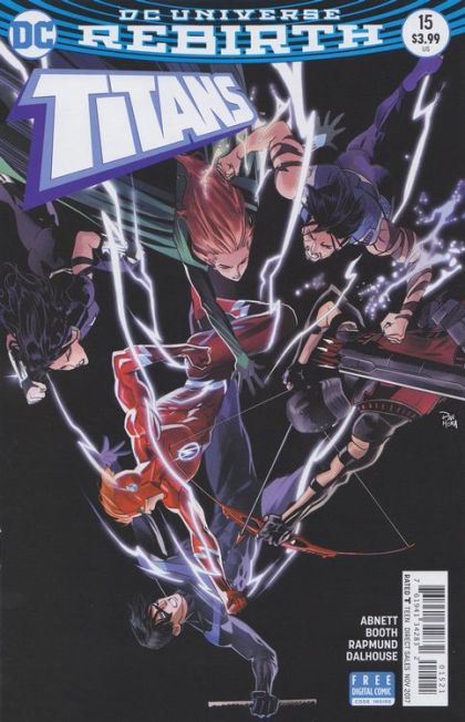 Titans, Vol. 3 #15B Variant Dan Mora Cover