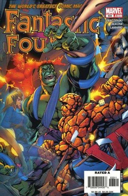 Fantastic Four, Vol. 3 #533A Direct Edition
