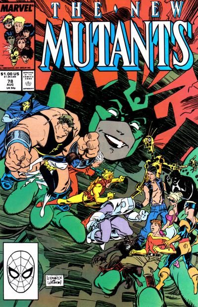 New Mutants, Vol. 1 #78A Direct Edition