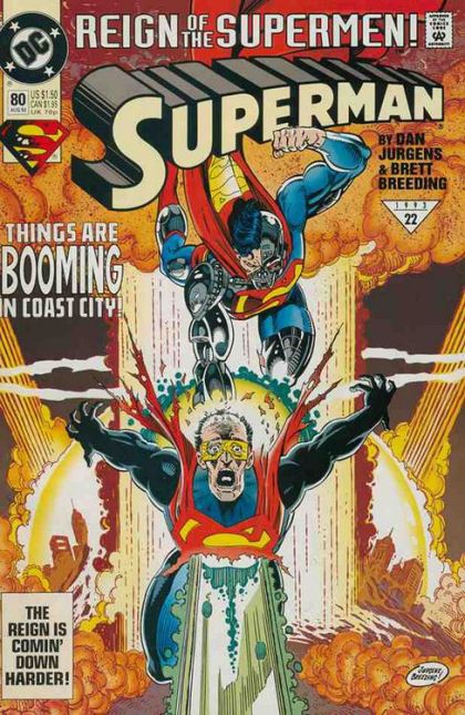Superman, Vol. 2 #80A Direct Edition