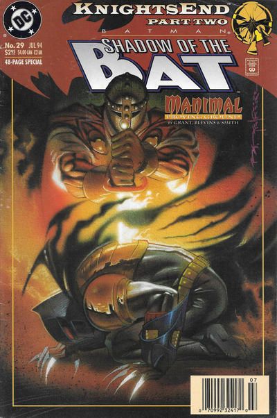 Batman: Shadow of the Bat #29B Newsstand Edition