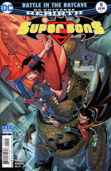 Super Sons #5A Regular Jorge Jimenez Cover