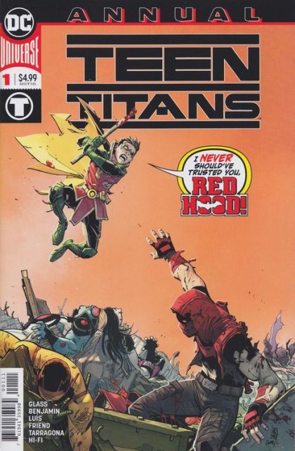 Teen Titans, Vol. 6 Annual #1 Giuseppe Camuncoli, Cam Smith & Tomeu Morey Cover