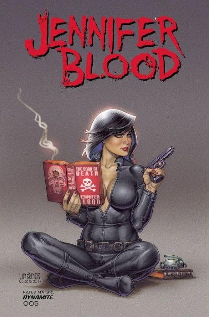 Jennifer Blood, Vol. 2 #5B Joseph Michael Linsner Cover