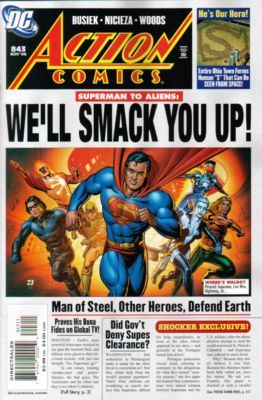 Action Comics, Vol. 1 #843A Direct Edition