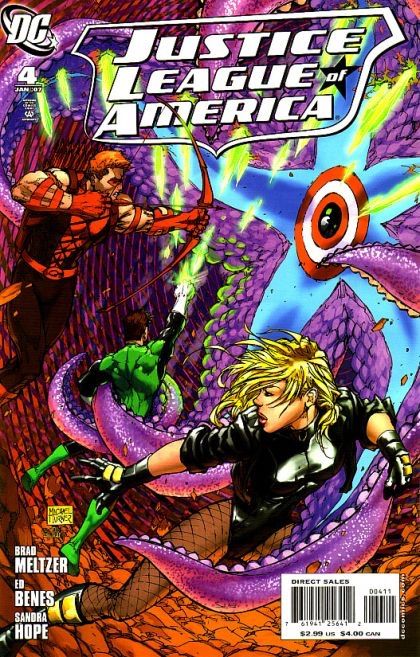 Justice League of America, Vol. 2 #4A Michael Turner & Peter Steigerwald Variant Cover