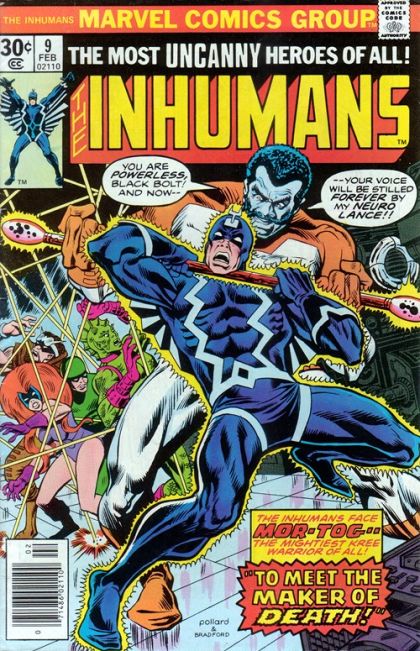 Inhumans, Vol. 1 #9A 30 cents Regular Edition